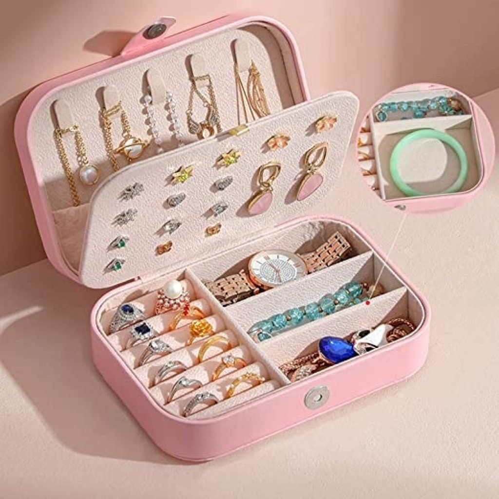 PU Big Jewellery Box Jewelry Organiser