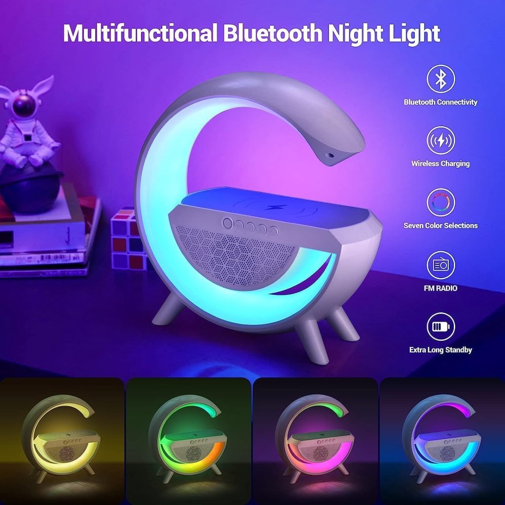 G Speaker Lamp with Wireless Charging