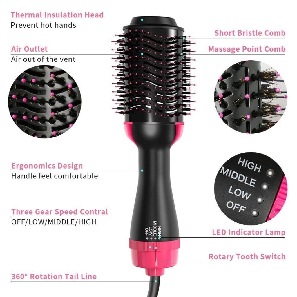 One Step Hair Dryer Brush