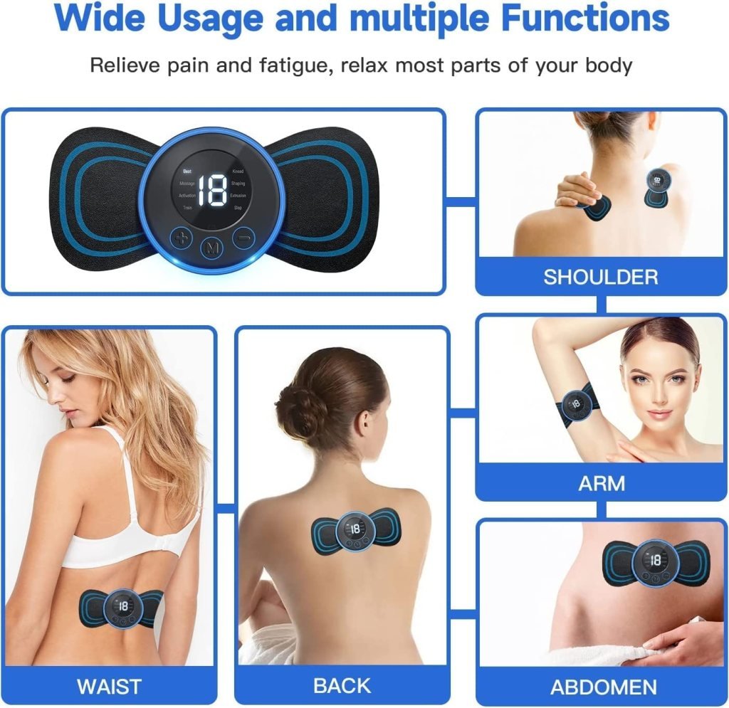 EMS mini massager butterfly
