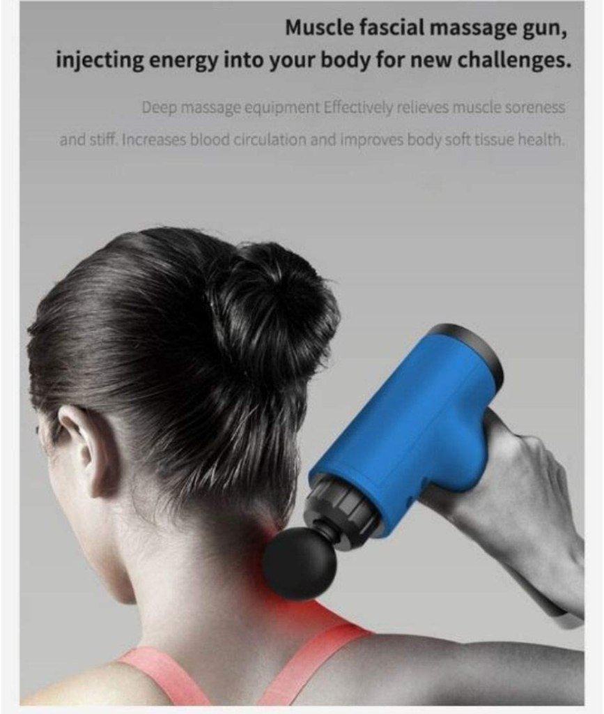 Facial Massage Gun Full Body Massager Pain Relief