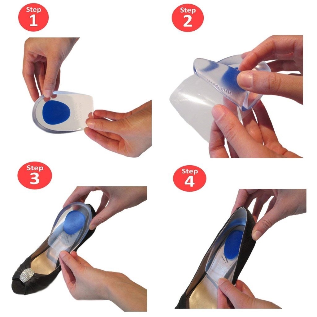 Silicone Heel Gel Insole