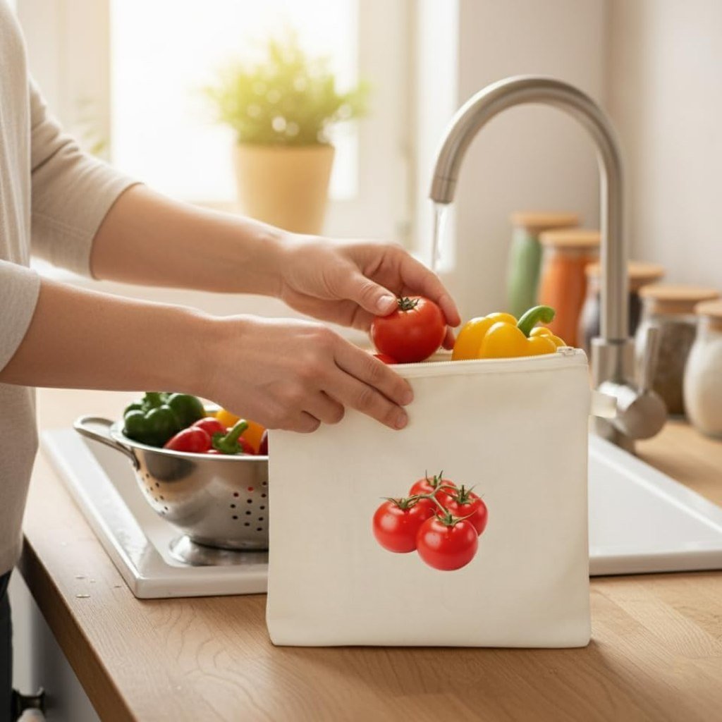 10 Pcs Vegetable Food Printed Bag