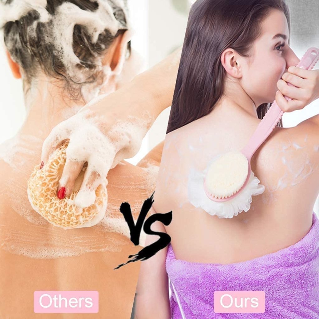 2 in 1 Body Brush