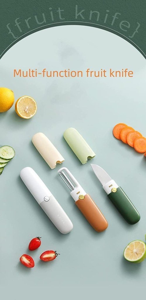2 in 1 knife with peeler