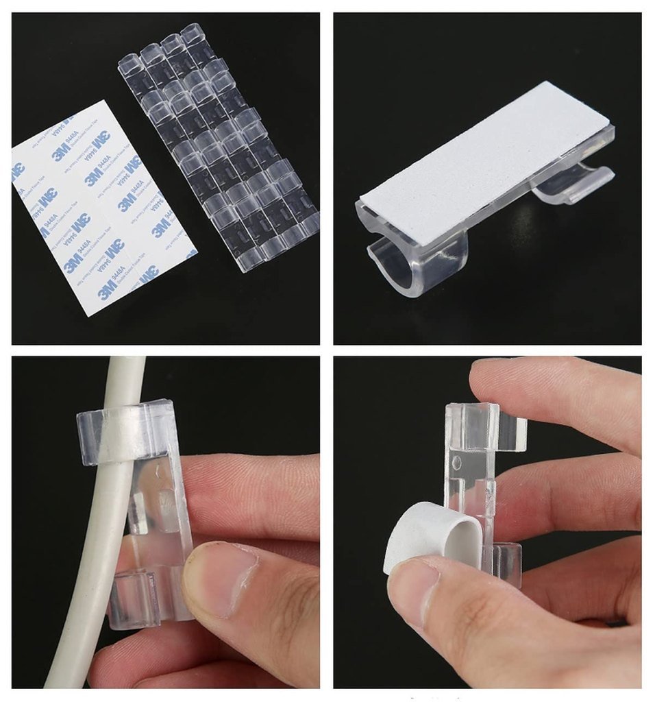 20 pcs Cable Clip Organizer
