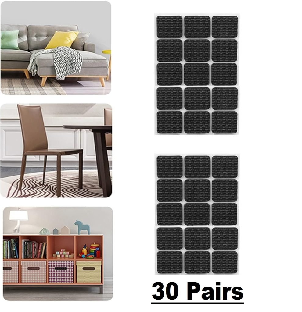 30 pcs Round Chair leg Pad Anti Slip Furniture Mat