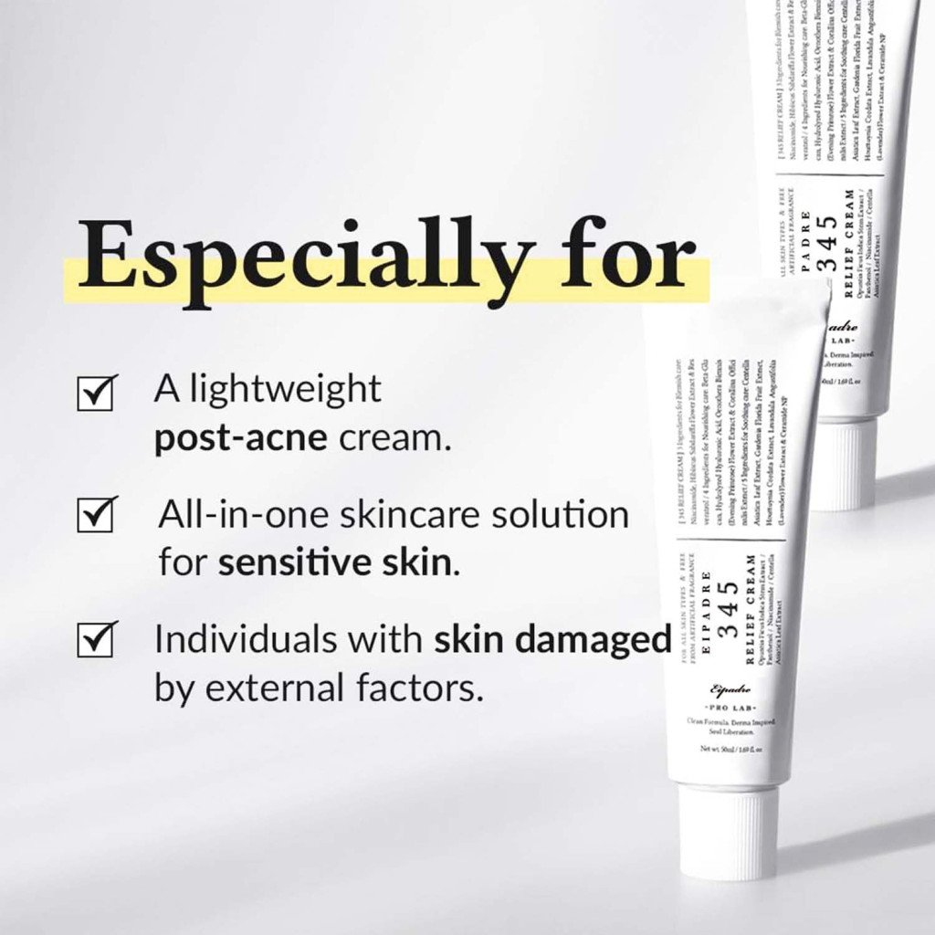 345 Relief Cream Face Moisturiser