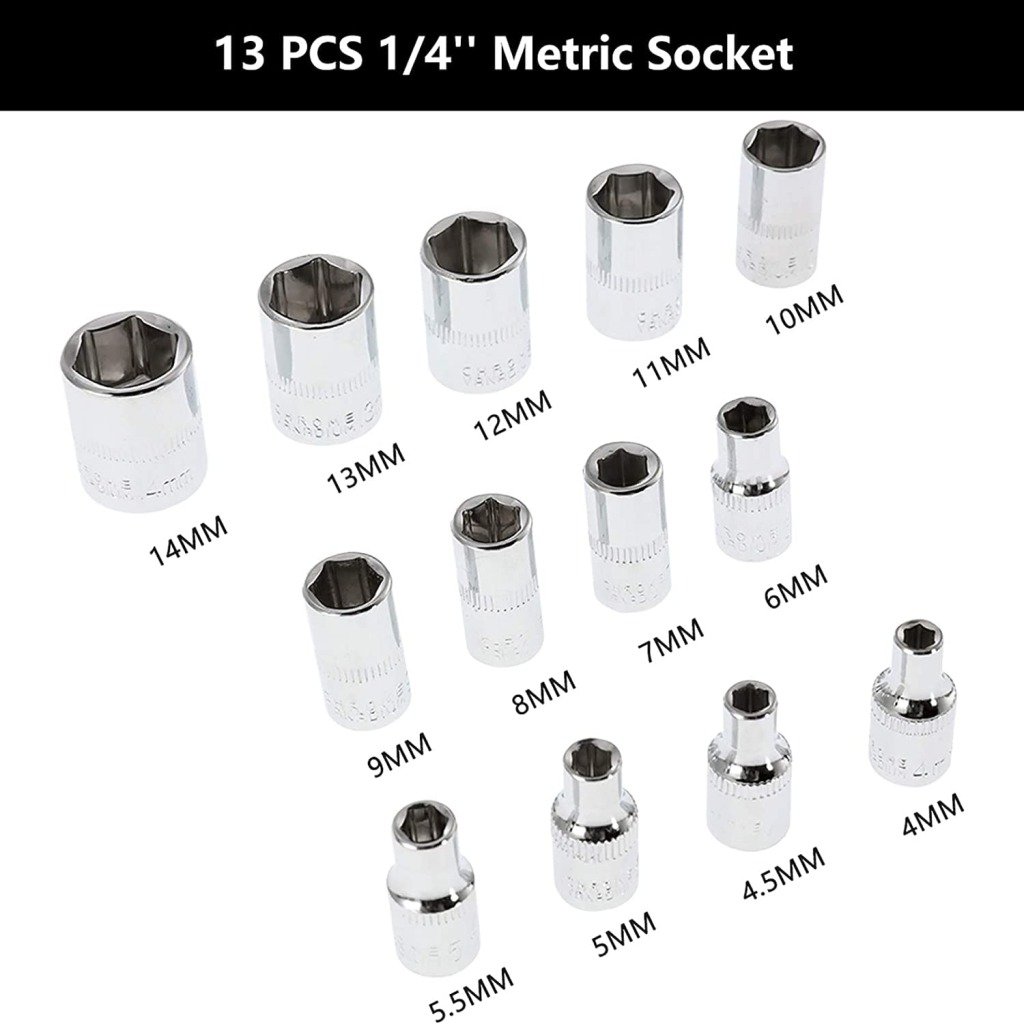 46 in 1 Tool Kit Socket Set