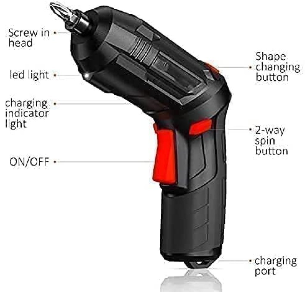 47 in 1 Cordless Electric Screwdriver Set