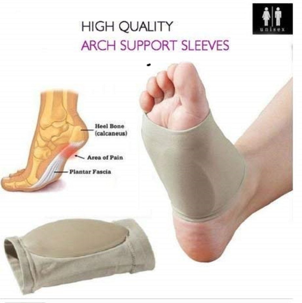 Arch Support Sleeve reusable Gel Pad