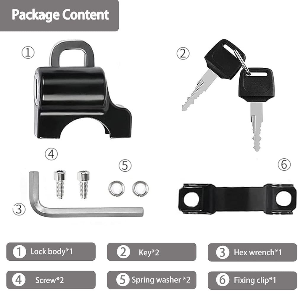 Bike Helmet Lock