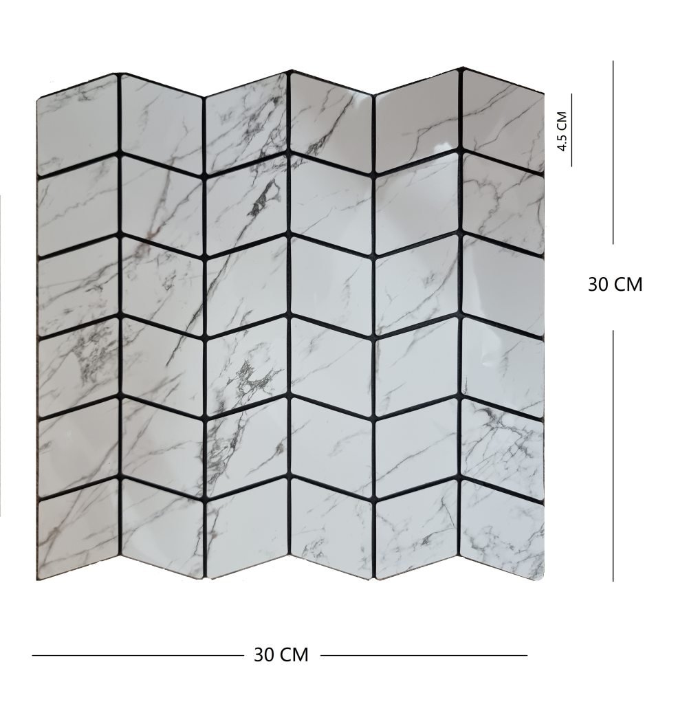Mosaic Diamond Pettern Wall Sticker