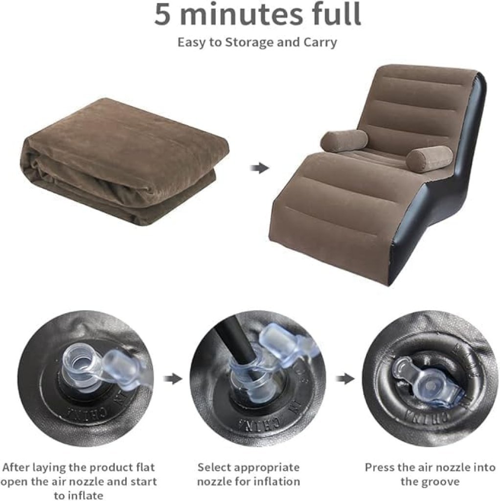 S Shape Inflatable Sofa Chair