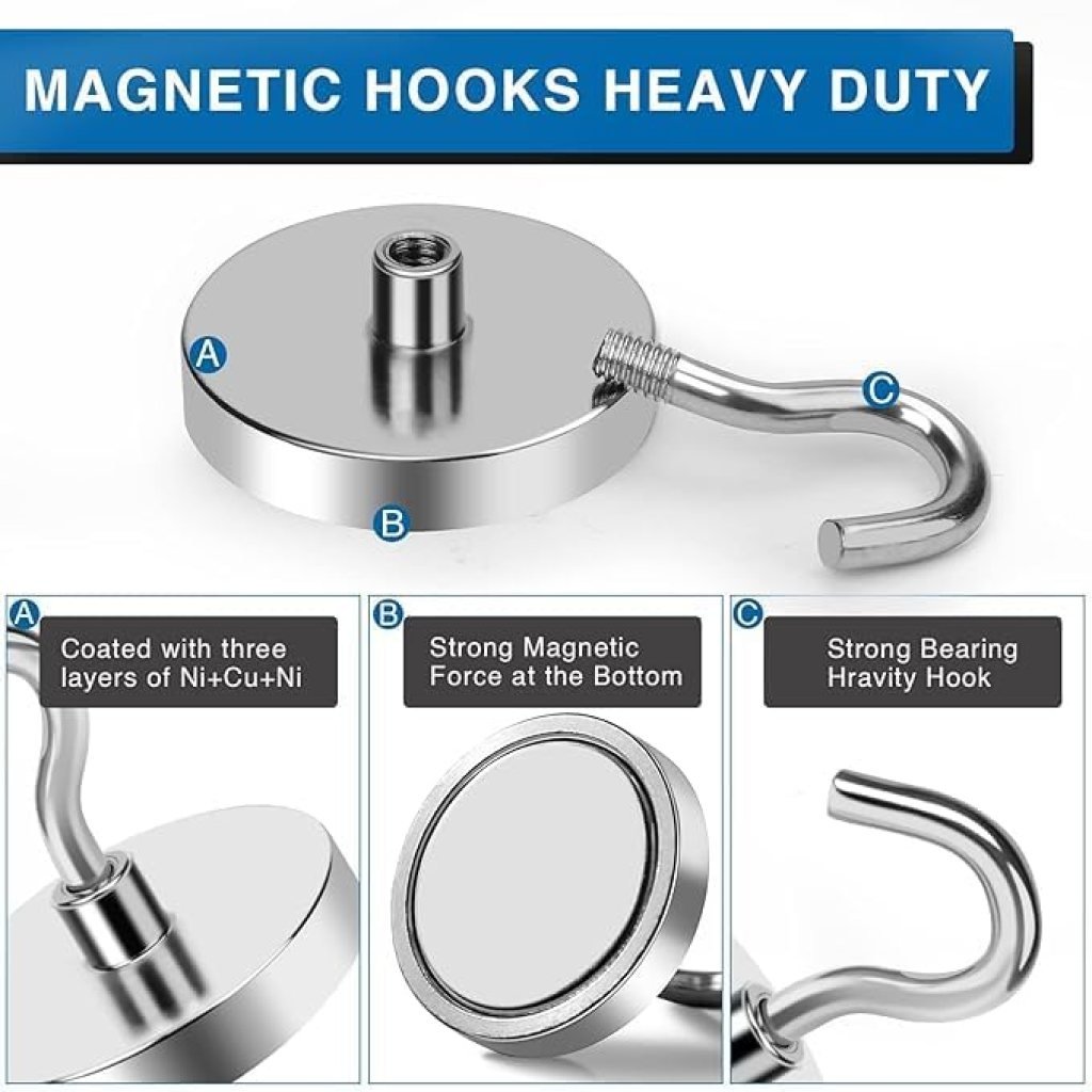 Stainless Steel Magnetic Hook