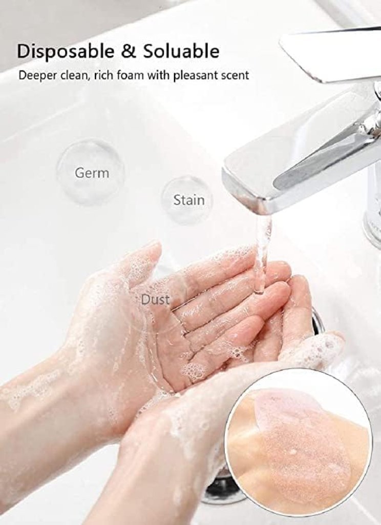 Travel Soap Paper Sheet