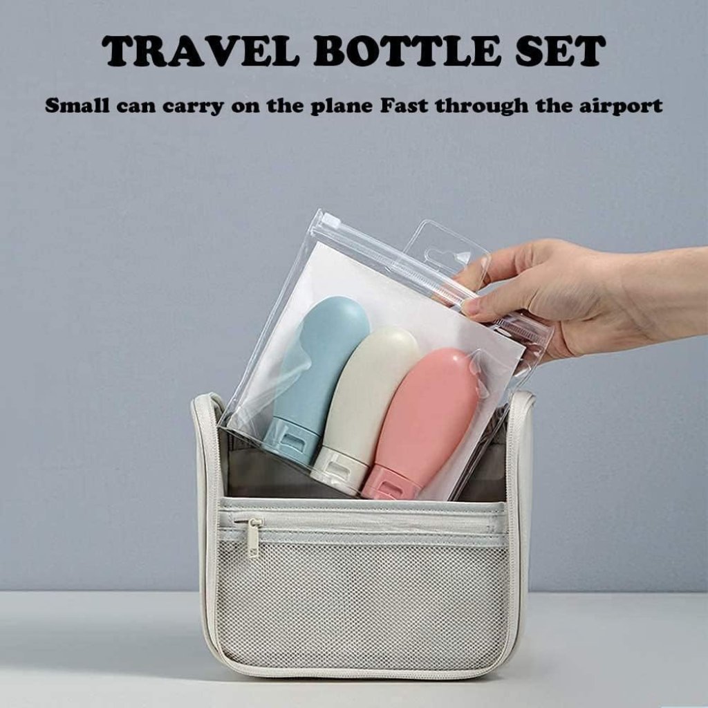 3 Pcs Travel Bottle Set 60 Ml