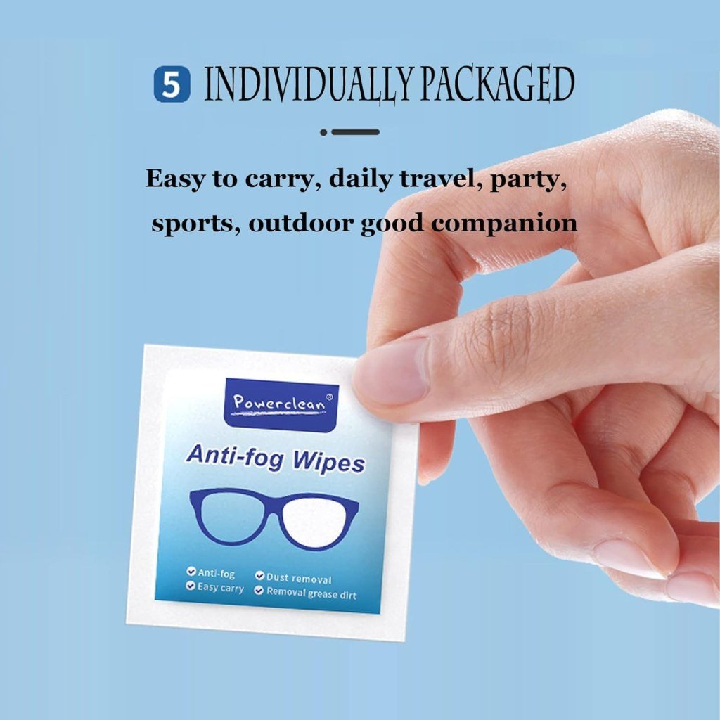 Anti Fog Wipes 100 Pcs