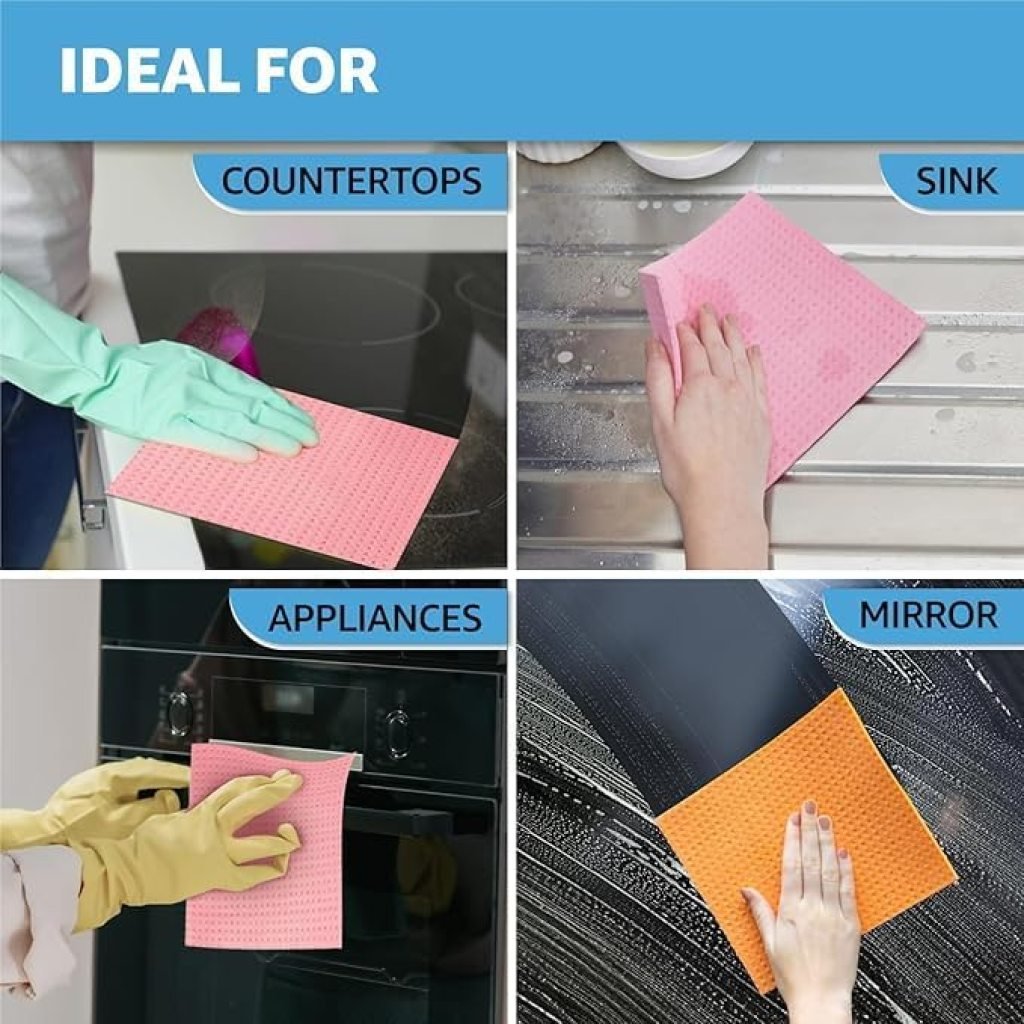 Cellulose Cleaning Sponge 3 pcs