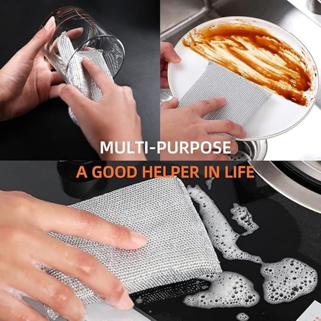 Dish Cleaning scrub sponge 4 pcs