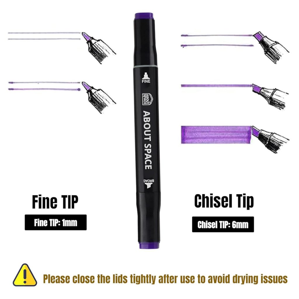 48 pcs Color Markers Pen